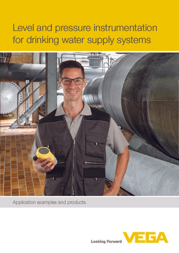 Level and pressure instrumentation for drinking water supply systems